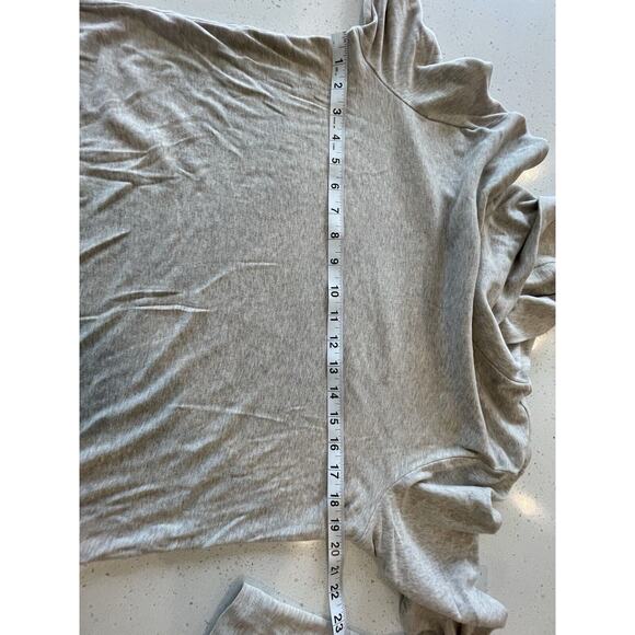 J. Jill Relaxed Beige Soft Pima Cotton Blend Turtleneck Size Small - Picture 8 of 10